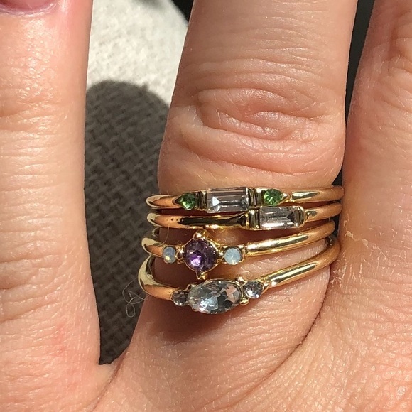 4 PIECE‎ RING SET - Picture 1 of 4